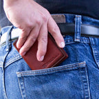 The Waltlet - RFID Secure Minimalist Wallet in back pocket