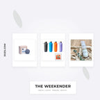 🌤️ The Weekender travel size essentials in compact kit.