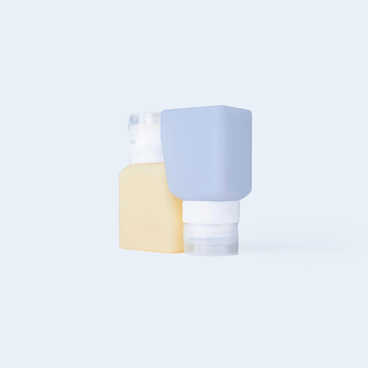 Travel Bottles for Liquids 3oz (Two Pack) in pastel colors