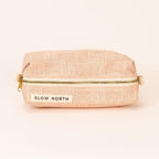 Travel Pouch - Pink Pampas for travel size essentials