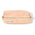 Travel Pouch - Pink Pampas for travel size essentials storage