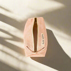 Travel Pouch - Pink Pampas for travel size essentials.