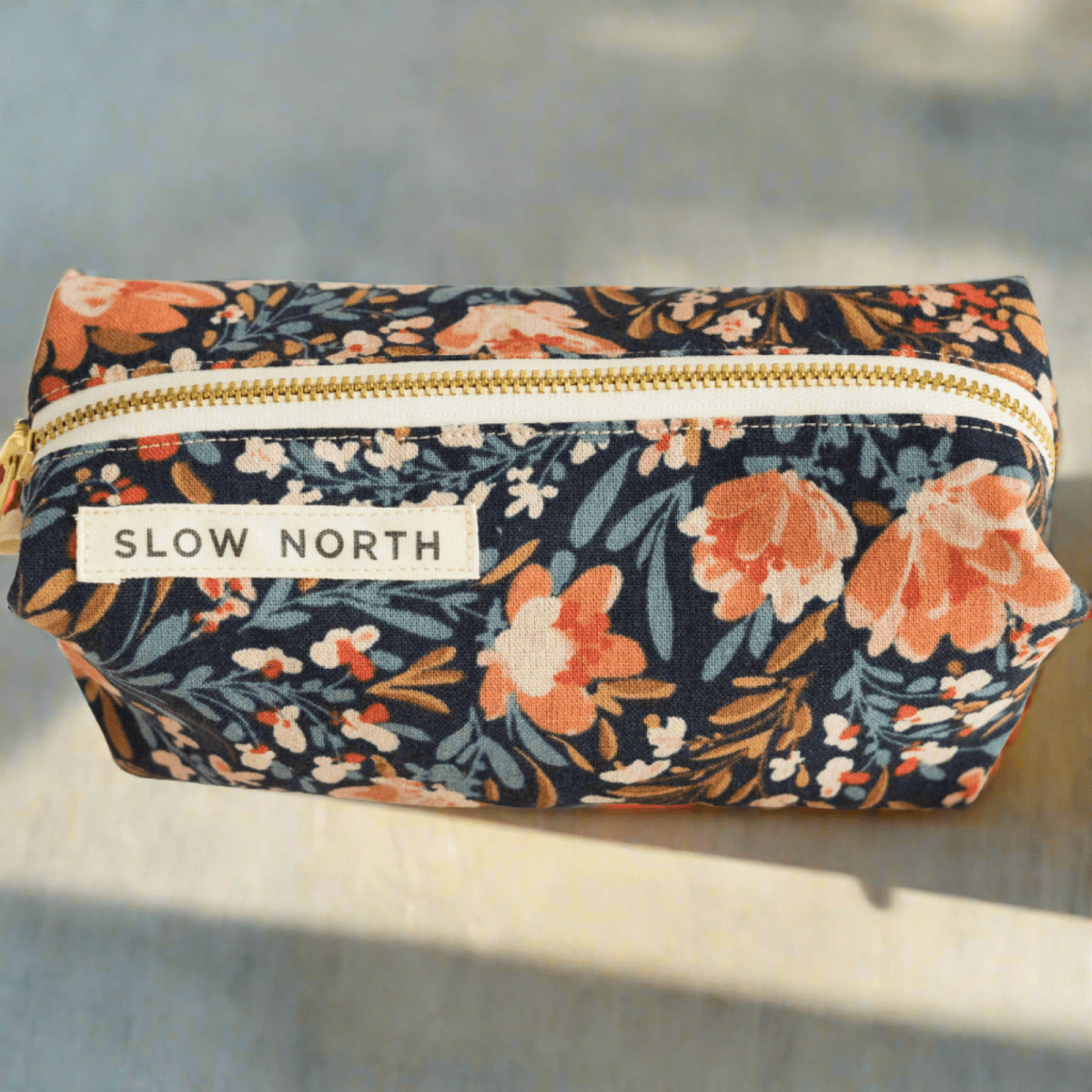 Travel Pouch - Pom Blossom for travel size essentials