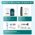 TrekTote 12 - Piece Men’s Premium Travel Hygiene Kit - 3ozs