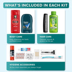 TrekTote 15 - Piece Men’s Premium Travel Hygiene Kit - 3ozs