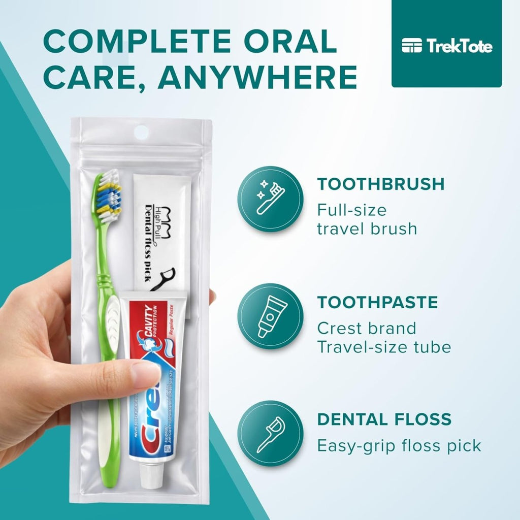 TrekTote Bulk Travel Oral Care Kit - 3ozs