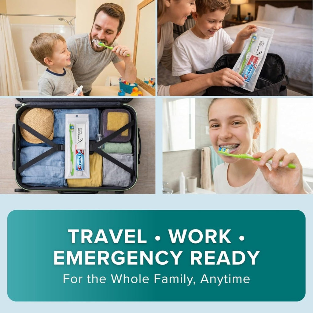 TrekTote Bulk Travel Oral Care Kit - 3ozs