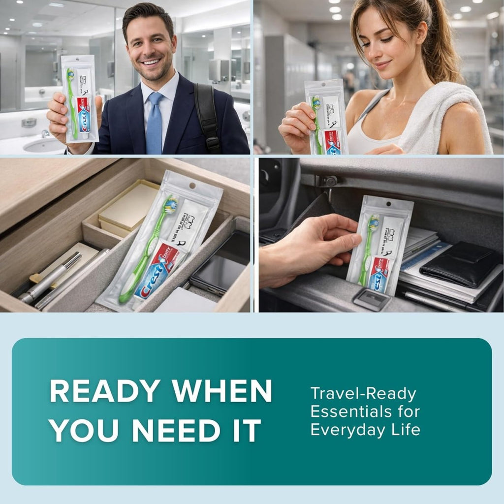 TrekTote Bulk Travel Oral Care Kit - 3ozs