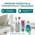 TrekTote Complete Travel Dental Kit - 3ozs