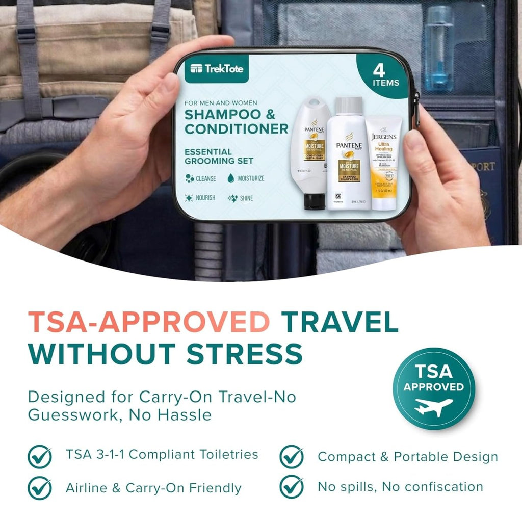TrekTote Travel - Size Hair & Body Set - 3ozs