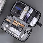 Triple-Layer Men's Grooming & Toiletry Bag with travel size essentials