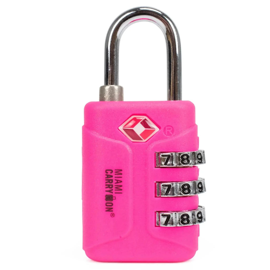 TSA Approved Combination Padlock for travel security