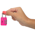 TSA Approved Combination Padlock for travel safety essentials.
