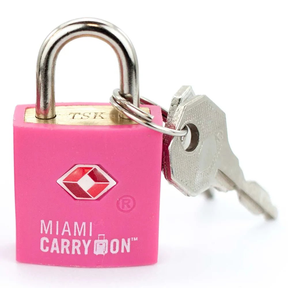 TSA Approved Keyed Padlock for secure travel protection