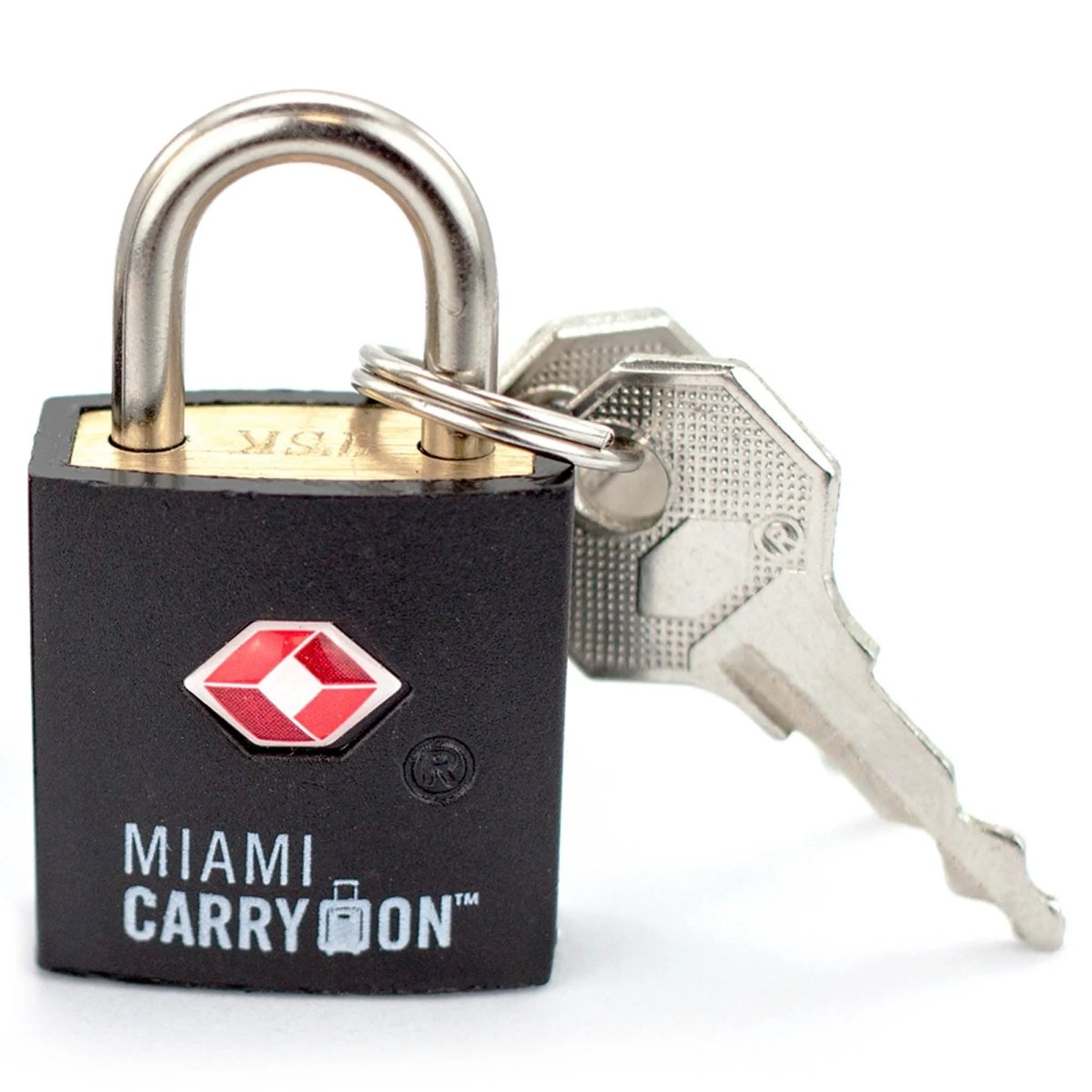 TSA Approved Keyed Padlock for travel security essentials