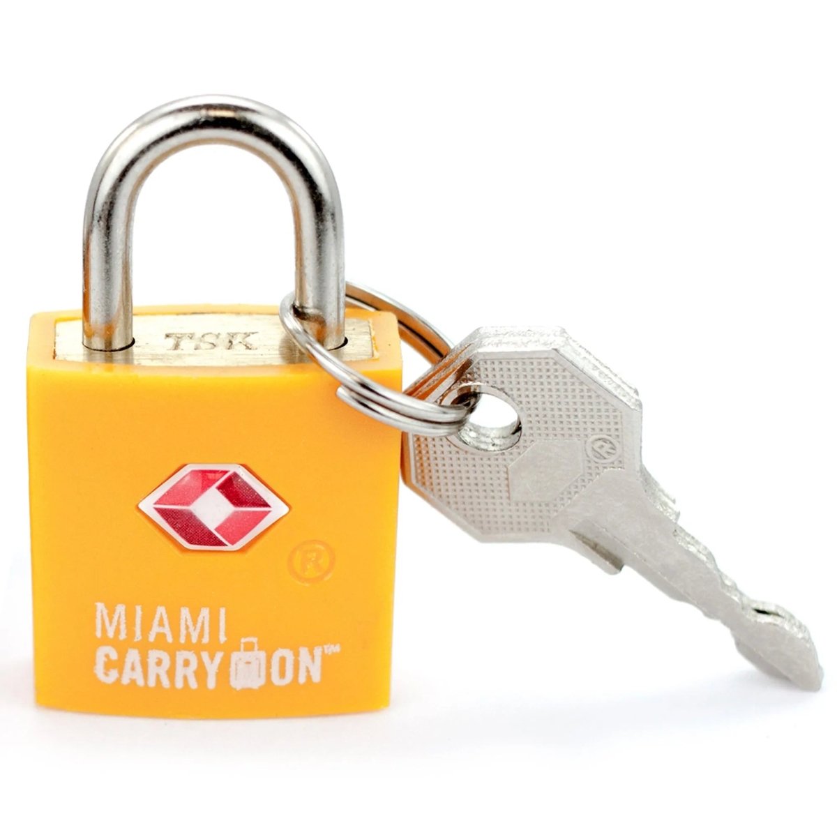 TSA Approved Keyed Padlock for travel security essentials