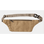 Unisex Canvas Waterproof Crossbody Waist Bag - 3ozs