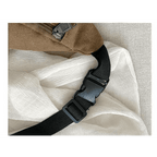 Unisex Canvas Waterproof Crossbody Waist Bag - 3ozs