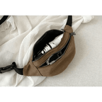Unisex Canvas Waterproof Crossbody Waist Bag - 3ozs
