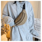 Unisex Canvas Waterproof Crossbody Waist Bag - 3ozs