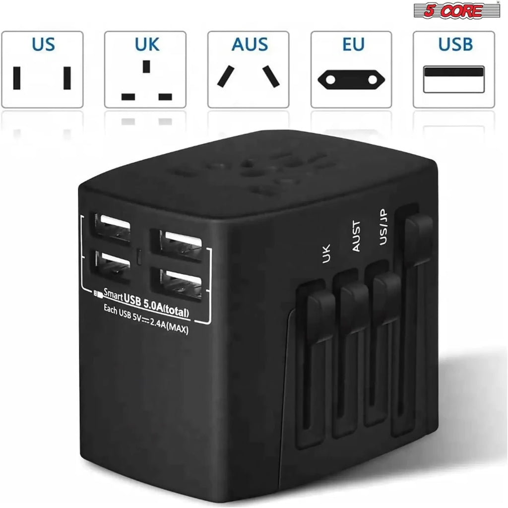 Universal Travel Adapter (3 - Pack) - 3ozs