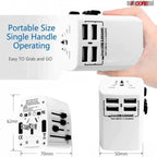 Universal Travel Adapter (3 - Pack) - 3ozs