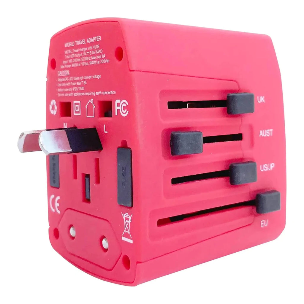 Universal Travel Adapter (3 - Pack) - 3ozs