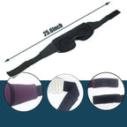Vintage - Style 3D Sleep Mask | Breathable Cotton Blackout - 3ozs