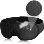 Vintage - Style 3D Sleep Mask | Breathable Cotton Blackout - 3ozs
