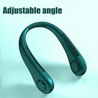 Wearable Bladeless Turbo Neck Fan (3-Speed) - 3ozs