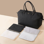 Weekender Mommy Bag Travel Duffle by SUNVENO - 3ozs