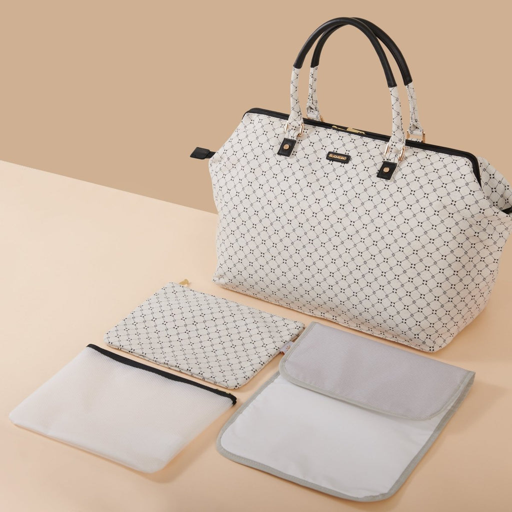Weekender Mommy Bag Travel Duffle by SUNVENO - 3ozs