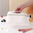 Woven Textured Beauty Organizer for travel size essentials